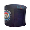 Factory Direct Sale 360 Video Booth Enclosure RGB LED Light 360 Photo Booth Enclosure Backdrop Green Screen