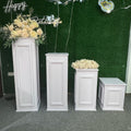 Hot Selling PVC Carved Roman Columns Pillar Party Road Lead Stand Wedding Plinth for Wedding Decoration