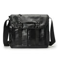 2024 Large Capacity  Pu Leather Sport Side Chest Sling Crossbody Luggage Travel Shoulder Messenger Bag for Men Women