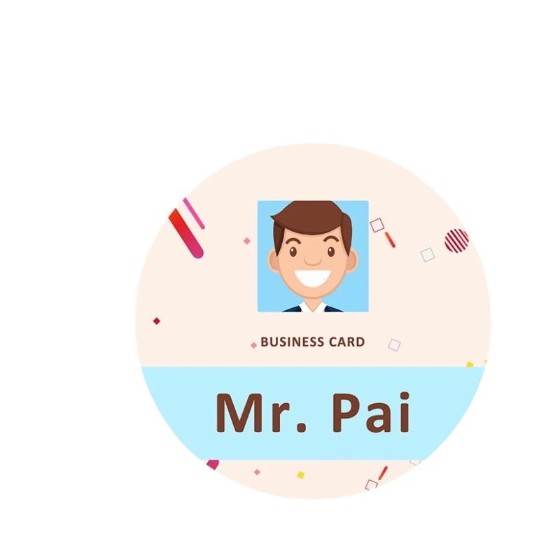 Promotion Reusable Hotel Staff Name Badges Magnetic MDF Sublimation Blank Name Badge for Company Staff