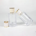 Custom 50ml Luxury Glass Perfume Spray Bottles with Box Empty Cosmetic Container Packaging for Skin Care Cream