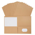 A4 Documents Folder Meeting Supplies Presentation Paper Organizer Project Folders Kraft Paper Two-Pocket Folders
