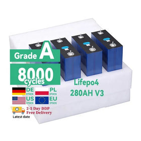 Lifepo4 3.2v 280ah Lithium-ion Batarya Celular Banco Voiture Recargable Bateria De Carro a Externa Para Lithium Ion Battery