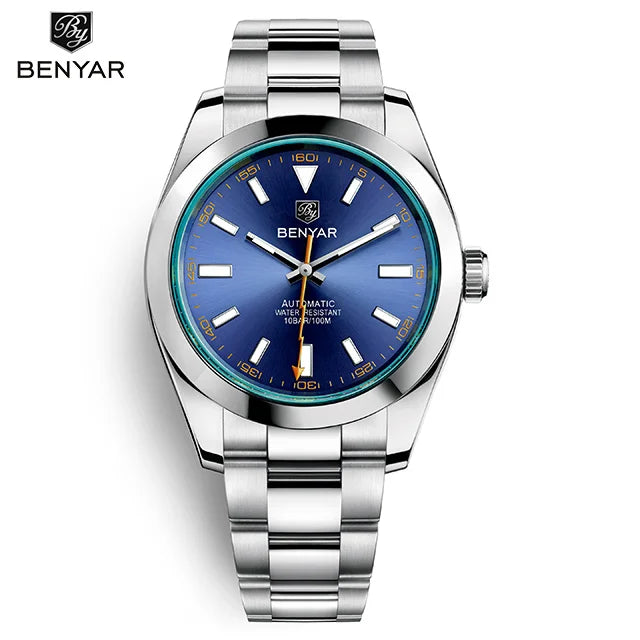 2020 Benyar Latest BY-5176 Luxury Men Automatic Mechanical Watches Sport Waterproof Shock Men Wrist Resistant Relogio Masculino
