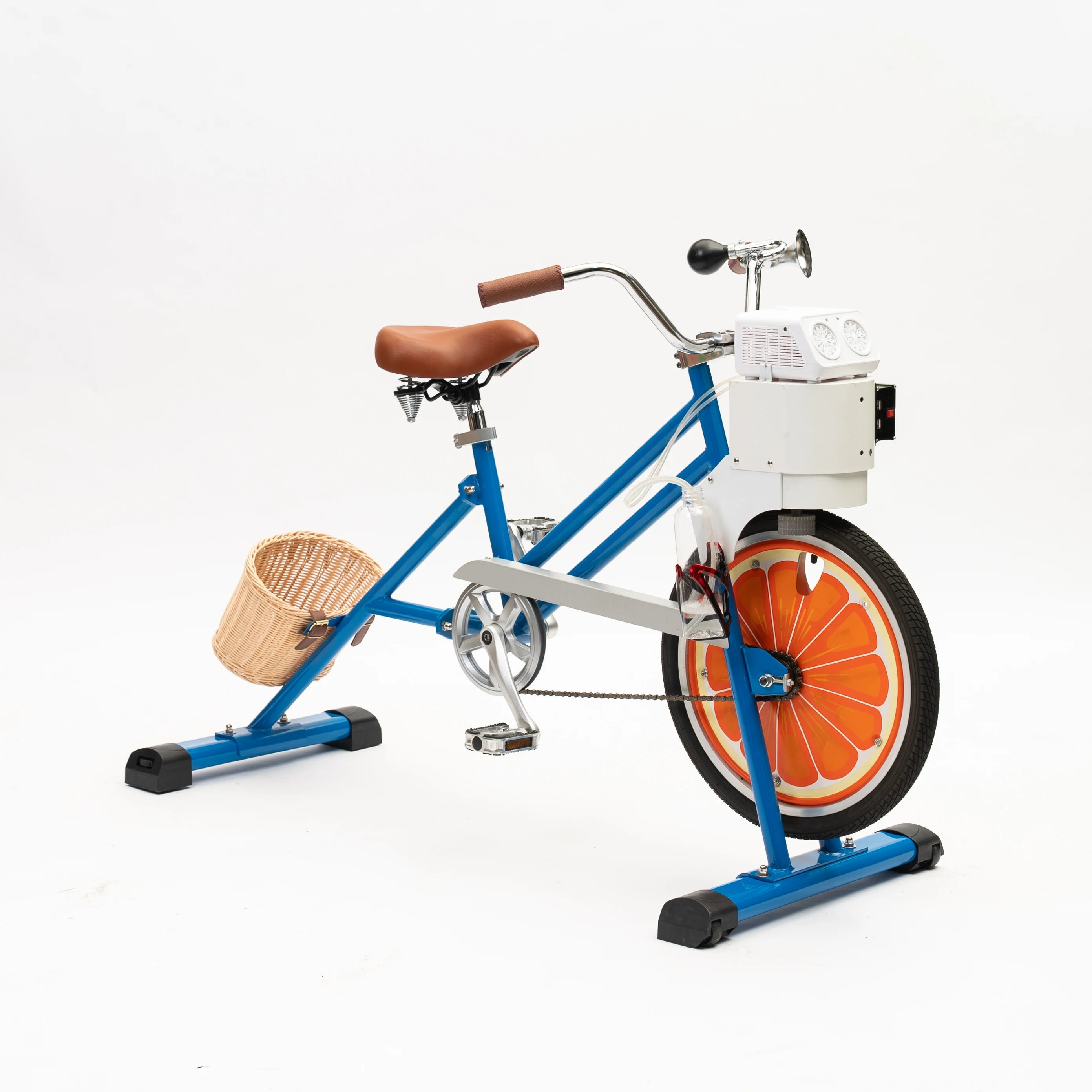 EXI Pedal Power Stainless Steel Bubble Bike Machine for Kids Parties Exercise