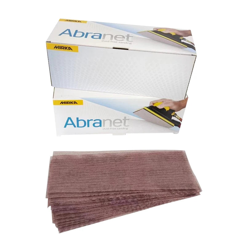 Finland Imported MIRKA Dust-Free Dry Grinding Sandpaper 70*198 Mesh Sand Gauze Abrasives for Car Grinding