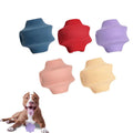 Eco-Friendly Daily Chew Toy Ball Set for Dogs Nature Rubber Interactive Pet Toy Teeth Cleaning Feature Tear-Resistant Stick Ball