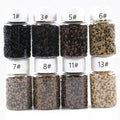 Copper Nano Ring Beads for Hair Extensions 2.5mm 2.9mm 4.0mm