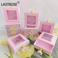 OEM Lash Box with Rhinestone Wholesale Eyelash Packaging Box OEM Eyelash Packaging with logo