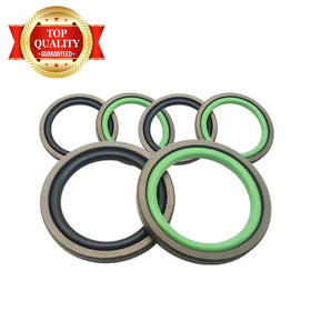 Free Sample China Factory Hydraulic Piston Seals NBR PTFE Glyd Ring SPGO Piston Seal Ptfe Seal SPGO for Excavator