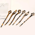 Archer FD-2027 Fashion Japanese Hair Stick & Chopsticks Beautiful Acetate Hanfu Hairpin for Girls 10.5x5cm
