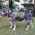 High Quality Adjustable Tactical Dog Vest with Handle Comfortable Fit 1000D Waterproof Fabric for Working Dogs
