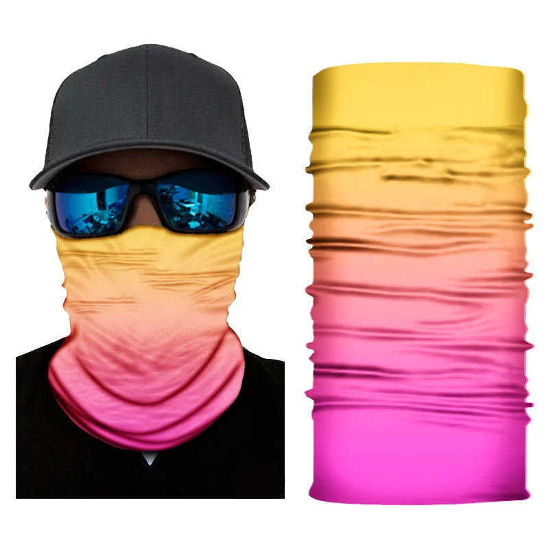 Fashion HeadwearBandana Neck Gaiter Face Head Wrap Headband Balaclava Magic Scarf Customized