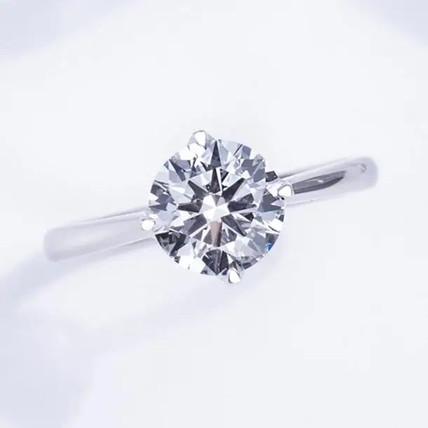 MSR-1400 Customized Jewelry 18k Gold Wedding Band Engagement Band Gift for Women 1.6ct D VVS2  Lab Diamond Ring
