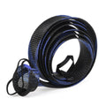 DORISEA PET Foldable 35mm 190cm Telescopic Fishing Rod Protection Sleeve with Reticulated Lanyard Mesh for Cod & Mackerel