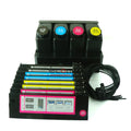 ( 4 Tanks+4 Cartridges ) UV CISS Bulk Ink System for Roland RS640 740 Mutoh VJ1604 Mimaki JV33 Eco-solvent Printer