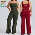 Custom Logo 3XL Plus Size Active Wear High Waist Butt Lift Yoga Pants and Sports Bra 2 Piece Women Plus Size Yoga Sets