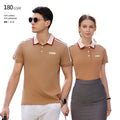 180 GSM 60% Cotton 40% Polyester Secondary Contrasting Colors OEM Custom Short Sleeves Polo T Shirt for Men High Quality