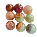 Wholesale Natural Crystal Stone rainbow Fluorite Ball Candy Fluorite Spheres