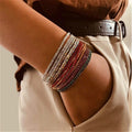 Zircon Tennis Stretch Bracelet CZ for Women