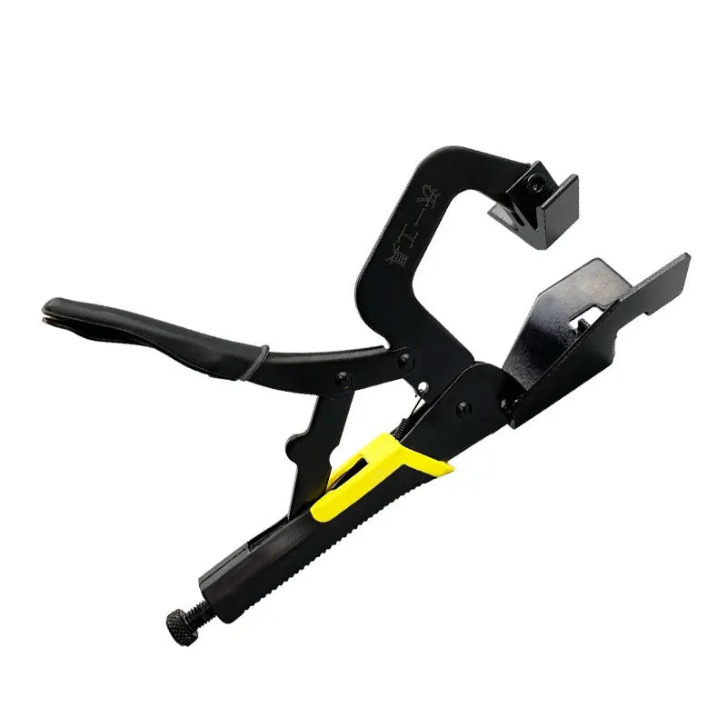 Industrial Grade 90 Degree Right Corner Clamp Woodworking Tools Oblique Hole Punch Locator Quick Fixed-position Clamps Plastic