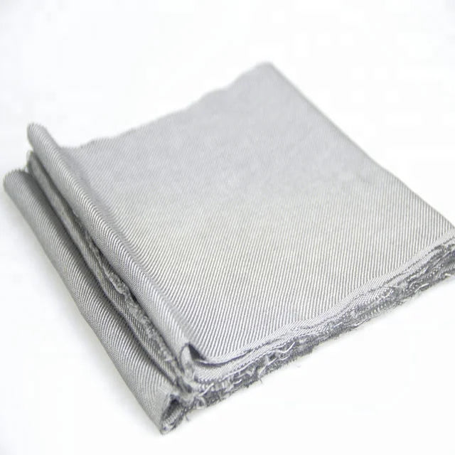 Antistatic Corrosion Resistance Electromagnetic Shielding Woven Conductive Fabric Stainless Steel Fiber Metallic Cloth 100% MegaBDM