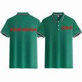 Custom Design Your logo Polo t Shirt Short Sleeve Men's Polyester Cotton Men Golf Polo T-shirt Shirts