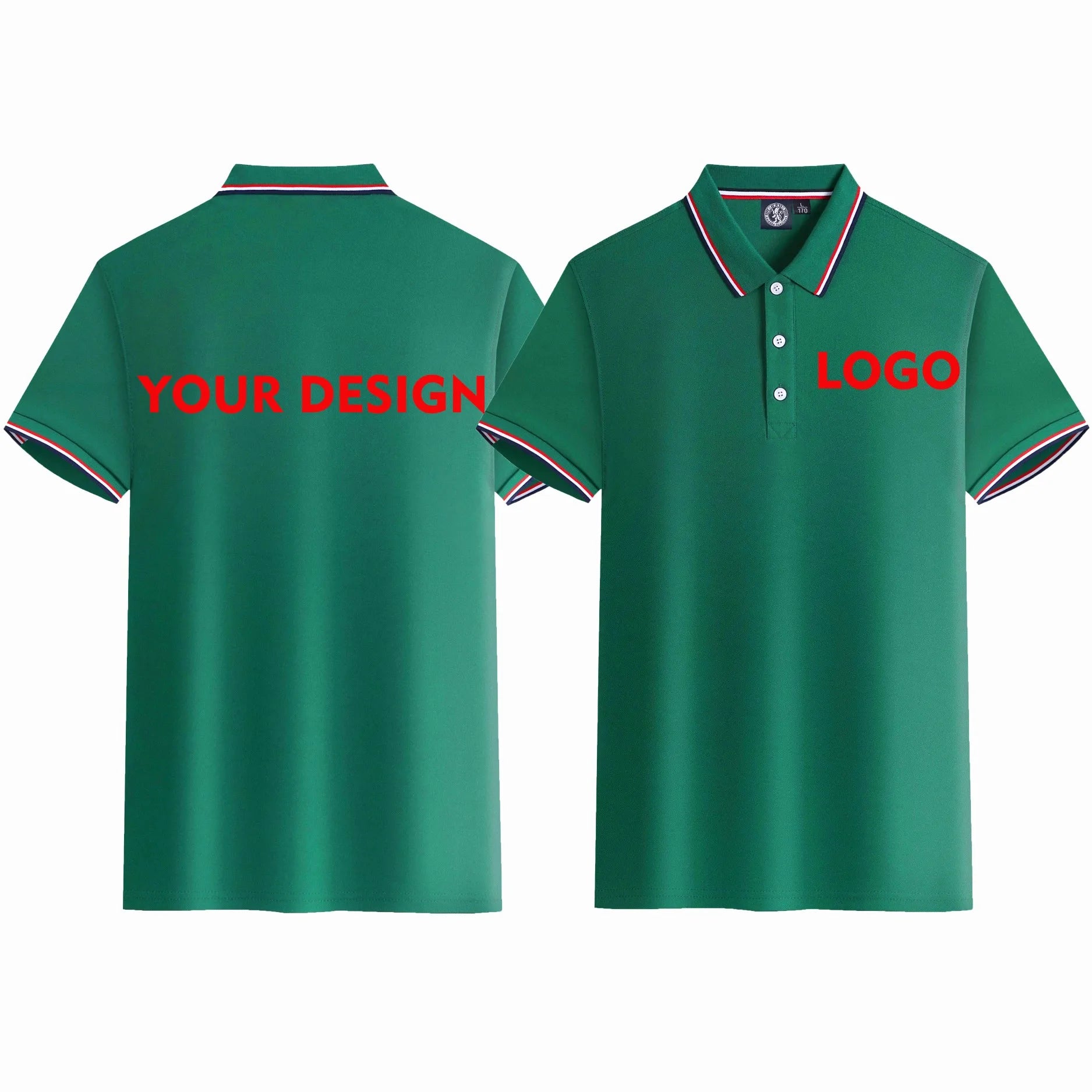 Custom Design Your logo Polo t Shirt Short Sleeve Men's Polyester Cotton Men Golf Polo T-shirt Shirts