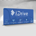 Expo Booth 20ft Straight Tension Fabric Banner Advertising Display Pillowcase Backdrop Stand