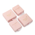 Custom Logo Cardboard Jewelry Gift Box Earrings Drawing Box Package Jewelry Packaging Box