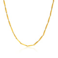 New Arrival 18K Gold Plated Stainless Steel Necklace Jewelry Dainty Melon Choker Necklace for Women