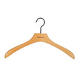 Wooden Suit Hanger Clothing Display Hanger Iron High End Antique Elegant Custom Made Single Wood Modern / Wholesale Customized