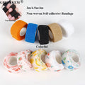 New 2m/4.5m/4m Nail Anti Black Bandage Non-woven Self-adhesive Bandage Gloves Prevent Rubbing Finger Protection Cover Nail Tools