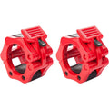 Quick Release Pair of Barbell Clamps Locking Weightlifting Collars for Power Lifting Training Essential Training Equipment