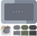 2024 Upgrade Modernized Quick Dry Diatom Mud Kitchen Home Mat for Bathroom Use Super Absorbent Non-Slip Bath Rug
