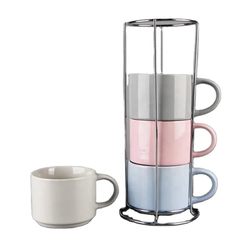 2021 Hot Sale Porcelain Custom Designs 11oz Stoneware Mugs with Promotion Bulk Color Glaze Ceramic Mug Coffee Stacking