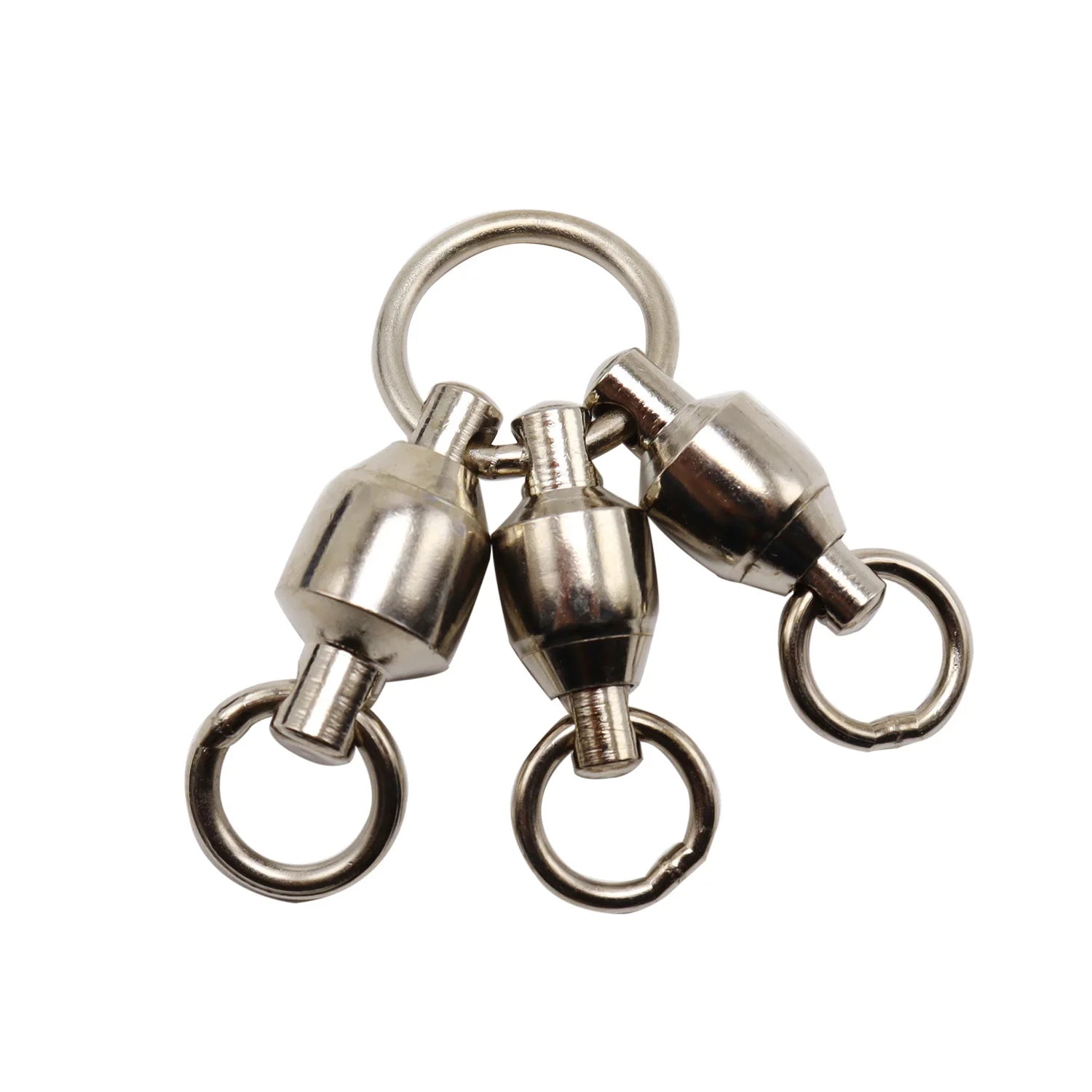 2pcs 300LB 3 Way Fishing Swivels Fishing Stainless Tackle Accessories 3 Way Fishing Swivel