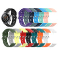 IVANHOE Silicone 20mm 20mm Band Strap for Samsung Galaxy Watch Active 2 Watch 3 41mm 45mm Smartwatch Wristband for Huawei GT 2