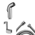 Premium Bathroom Handheld Chrome Shattaf Bidet Sprayer Set Modern Design ABS Water Diaper Sprayer for Apartment Use