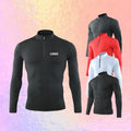 Men's Custom Logo Gym Shorts Long Sleeve Quick Drying 180 Gram Sportswear New Plus Size Printed Quarter Zip Pullover for Adults