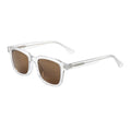 Retro Fashion Polarized Transparent Clear Acetate Sunglasses Unisex Brand Designer UV400
