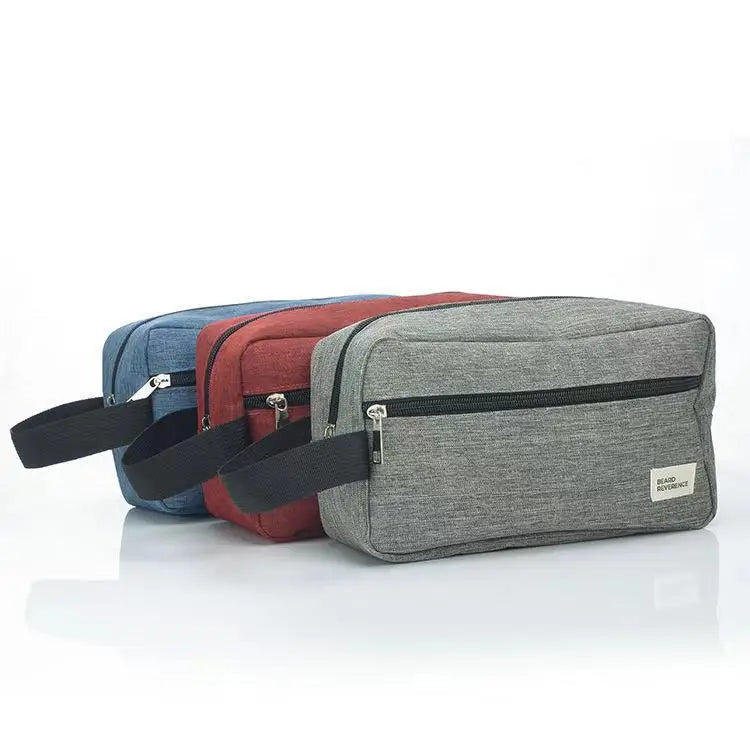 Custom Logo Trousse De Maquillage Nylon Large Capacity Portable Travel Women Makeup Bag Pouch Portable Waterproof Toiletry Bag