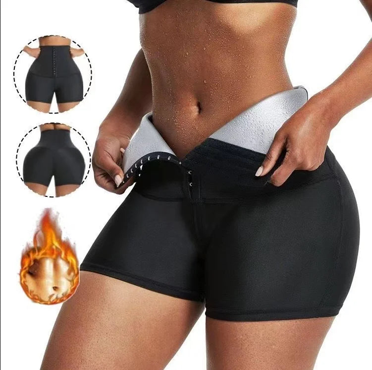 Tummy Control Shaper Sauna Suit Waist Shapers Panties Shorts Bodysuit Plus Size Seamless Shapewear for Women