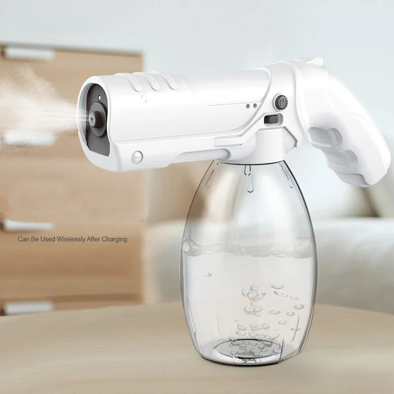 Disinfecting Foam Soap Dispenser Plastic Bathroom Sprayer Machine USB Charging Steam Liquid Bottle