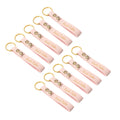 Leather Wedding Key Rings Bridal Portable Bridesmaid Key Chain Gifts Bride Tribe Keychains for for Bridal Wedding Party