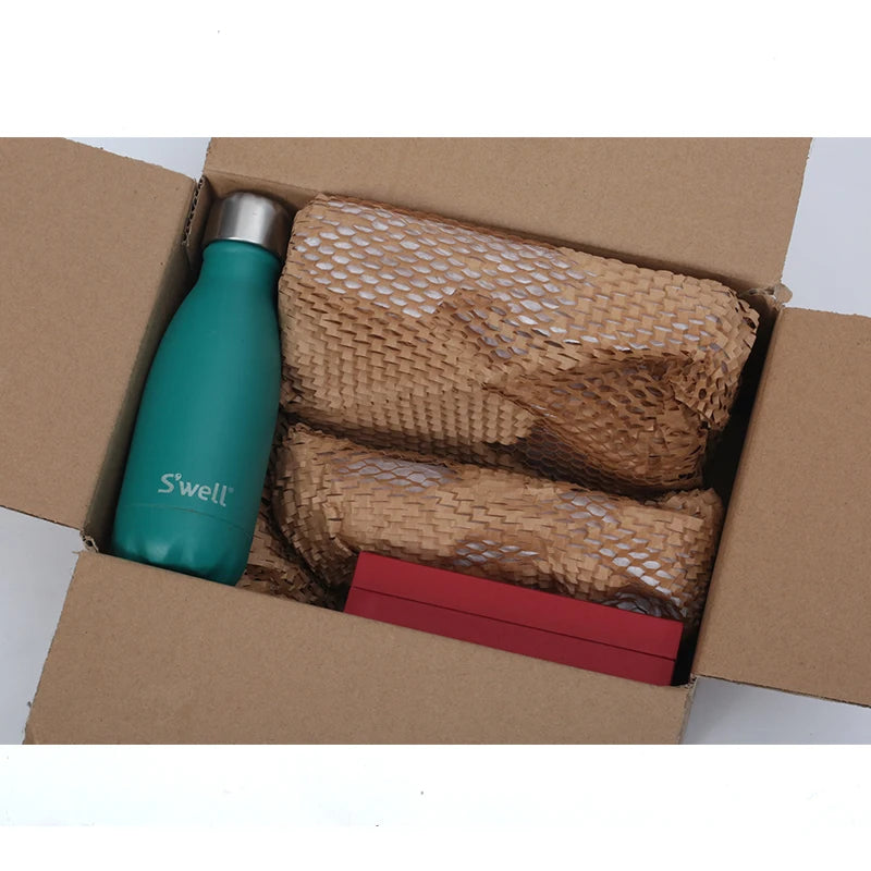 Kraft Honeycomb Paper Cushioning Cushion Shockproof Cushion Packing Raw Material for Wrapiping Cosmetic