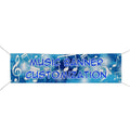 Promotional Product Hot Sale Cheap 50x300cm Banner Outdoor Hanging Decoration Custom Music Festival Banner