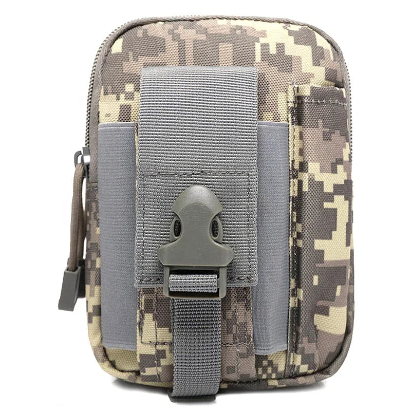 Small Medium Outdoor Waist Bag with Multi-Pockets Eco-Friendly Nylon Leg Belt Pouch Bag for Survival