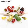 Food Grade Standard Cylinder Shape Silicone Ice Cream Mold Homemade Popsicle Mold for  DIY Ice-sucker Mould