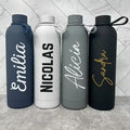 Wholesale Custom Logo Engraved Stainless Steel Insulated Water Bottle Personalized Travel Thermal Flask